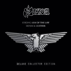 Saxon : Strong Arm of the Law - Denim and Leather